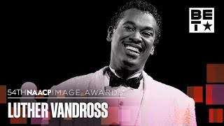 Luther Vandrosss Velvety Vocal Accomplishments  NAACP Image Awards 23 [upl. by Aelhsa]