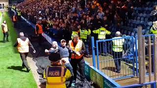 Oldham fans at Rochdale oafc [upl. by Lirrehs100]