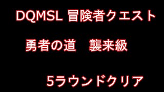 DQMSL 冒険者クエスト 勇者の道 襲来級5ラウンド 呪文パーティ攻略 [upl. by Enirac]