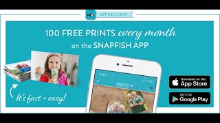 Get Free Prints Every Month With Snapfish [upl. by Ellenehs894]