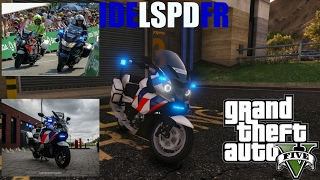 GTA V BMW K1600GT police REL [upl. by Tamar684]