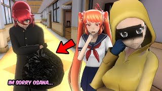 I MADE OSANAS CRUSH THROW AWAY HER BODY IN A TRASH BAG New Elimination Method  Yandere Simulator [upl. by Analim165]