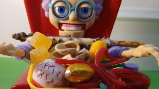 ASMR💥Satisfying different chocolates and gummycandies with greedygranny [upl. by Dloniger]