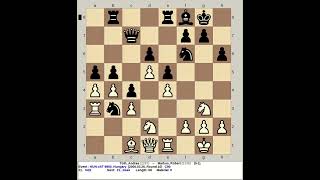 Toth Andras vs Markus Robert  Hungary Chess 9900 2000 [upl. by Seibold483]