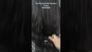 Pearl permanent hair extension Thrissur mulankunnath kavu ph 8921441930 [upl. by Noseaj768]