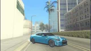 2012 Nissan GTR R35 Tunable V2 GTA SA [upl. by Dnalrag]