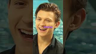 Zendaya Catching Tom Holland Singingshorts tomholland hollywood zendaya [upl. by Karmen363]