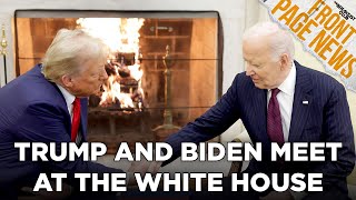 Trump and Biden Meet at the White House NYC Congestion Plan Resumes With Reduced Toll  More [upl. by Lewert177]