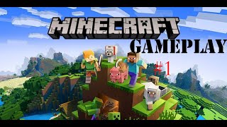 Minecraft Silent Gameplay 1 I Minecraft gameplay [upl. by Norabal701]