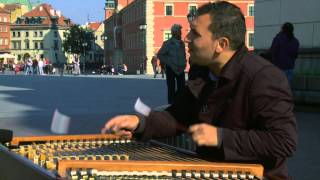 Cymbały w Warszawie cimbalom dulcimer George Balan Autumn Leaves My Way Ballad for Adeline street [upl. by Sandeep]