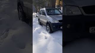 Daihatsu Terios 13 snow off road offroad 4x4 [upl. by Gnehc]