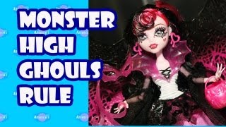 Monster High Ghouls Rule Dolls San Diego ComicCon [upl. by Marsha]