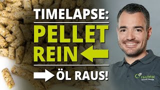 Tausch Ölheizung gegen Pelletheizung  Zeitraffer  Timelapse  Thumm Heizung Sanitär [upl. by Adebayo]