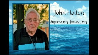 Celebration of Life for John Holton [upl. by Jago]