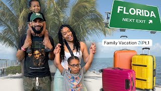 Family Trip to Orlando Florida ✈️🌴 Travel Vlog Part 1 [upl. by Elvira399]