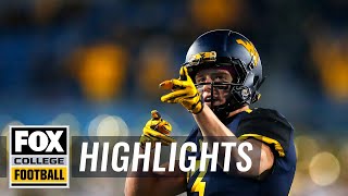 West Virginia vs Baylor  FOX COLLEGE FOOTBALL HIGHLIGHTS [upl. by Dennard]