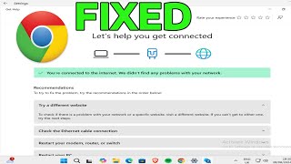 How To Fix There is No Internet Connection on Google Chrome [upl. by Ajnek]