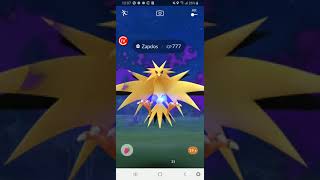 Pokémon GO 2021 Catching Shadow Zapdos [upl. by Ibrek]