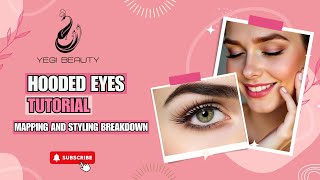 Transform Hooded Eyes Master B Curl Hybrid Lash Mapping for Beginners [upl. by Areta]