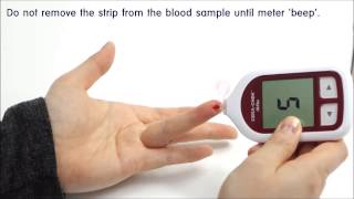 CERACHEK Hb plus Hemoglobin measuring system H400  How to Use Capillary Blood [upl. by Neoma]