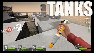 Left 4 Dead 2  Tanks Playground en EXPERTO EPIC WIN L4D2 PC [upl. by Atiuqcaj]