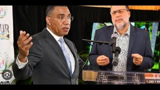 Prime Minister Andrew Holness and Mark Golding Said Lawyers Aid and Abet Crime In Jamaica Live [upl. by Derrej]