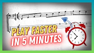 How to Play Faster Using Pentatonic Scales FREE PDF  5Minute Bass Drills [upl. by Aneroc879]