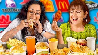 Mexican Moms Rank Every Fast Food Pt2 Compilation [upl. by Ebanreb]