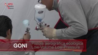 Pistola aerográfica ecológica GONI 33000 Mini [upl. by Carlina134]