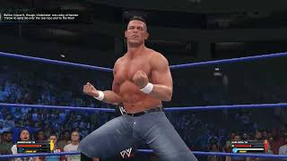 wwe2k23 2024 FULL MATCH  The Undertaker vs John Cena SmackDown [upl. by Einnaj802]