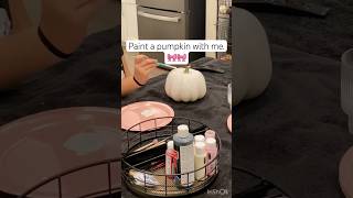 Painting pumpkins 🎀🎃 subscribe fypシ゚viral fun pumpkin [upl. by Trula101]