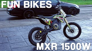 I bought an Electric Pitbike  Fun Bikes MXR 1500w [upl. by Tegan565]