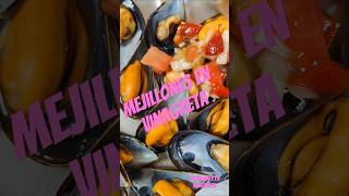 MEJILLONES EN VINAGRETA recetas [upl. by Punke]