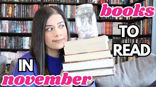 Did I Cheat 🤔 I TBR jar challenges pick my books to read in November [upl. by Inirt]