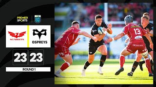 Scarlets vs Ospreys  Highlights from URC [upl. by Rosdniw716]