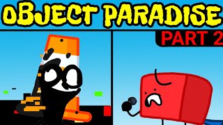 Friday Night Funkin New VS Pibby Object Paradise Corrupted  Cutscenes  Pibby x FNF Mod [upl. by Kciregor]