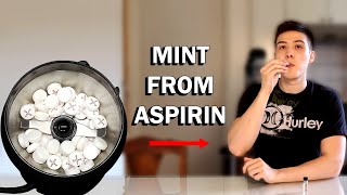 Turning aspirin pills into mint flavor [upl. by Morganstein]