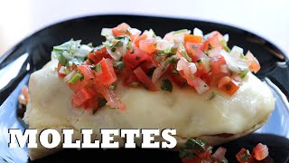 Molletes  How to warm up canned refried beans [upl. by Davide156]