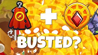 Is this Strategy BUSTED for FREEPLAY Bloons TD 6 [upl. by Atirahs496]