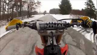 2007 CRF250R First Ride [upl. by Kelsy]