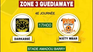 EN DIRECT NAVETANE GUEDIAWAYE 2425  ZONE 3  DARKASSE VS NIETY MBAR STAD AMADOU BARRY [upl. by Rochette]