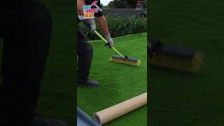 Artificial Grass on a Roof diy 60seconddiy howto artificial grass roof garden project fun [upl. by Panther642]