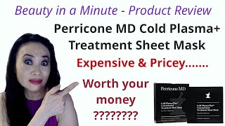 Perricone MD Cold Plasma Plus  Hydrating Sheet Mask  Anti Aging [upl. by Vaios]