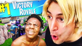 xQc amp IShowSpeed Play OG Fortnite [upl. by Nuahs712]