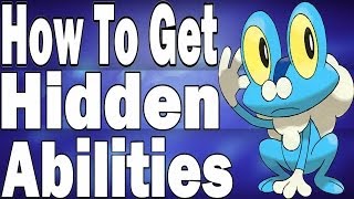 How to get Hidden Abilities in Pokemon X and Y [upl. by Esenwahs681]