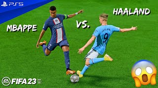 FIFA 23  TOP 20 GOALS 17  Haaland vs Mbappe  PS5™ 4K60 [upl. by Eelaroc]