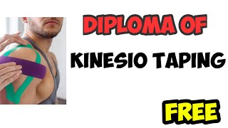 دبلومة تعلم اللاصقة العضلية  Diploma of Kinesio Tape [upl. by Ahselak]