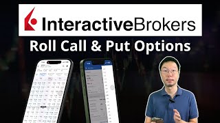 Roll Options in Interactive Brokers IBKR Mobile Tutorial [upl. by Sirtimid]