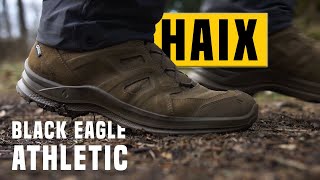 Haix Black Eagle Athletic 20 V GTX Mid  Testbericht Gear Review [upl. by Hsital]