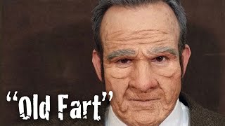 Old Fart Foam Latex Prosthetic [upl. by Ennairb]